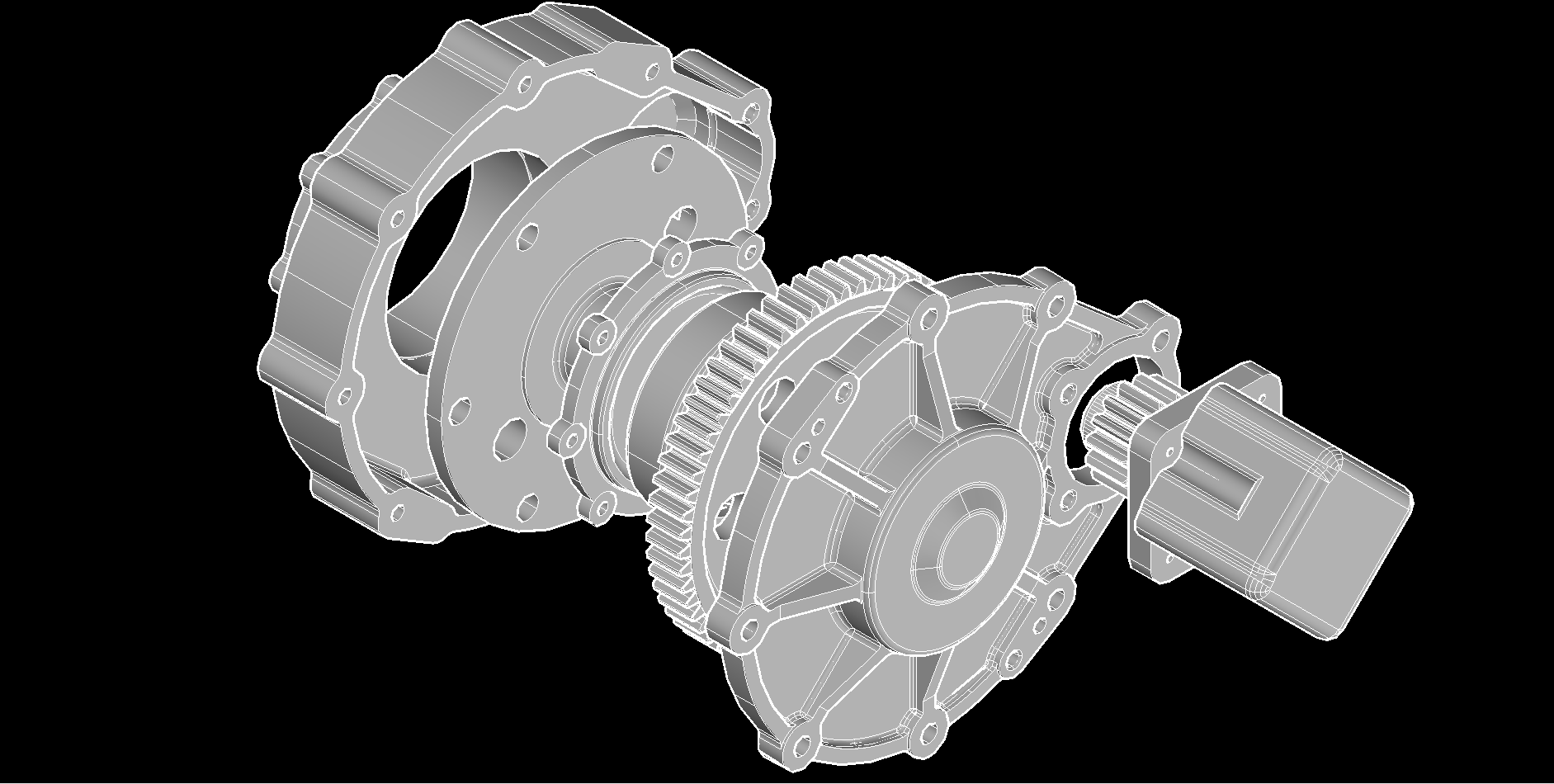 3D solid before conversion to a surface