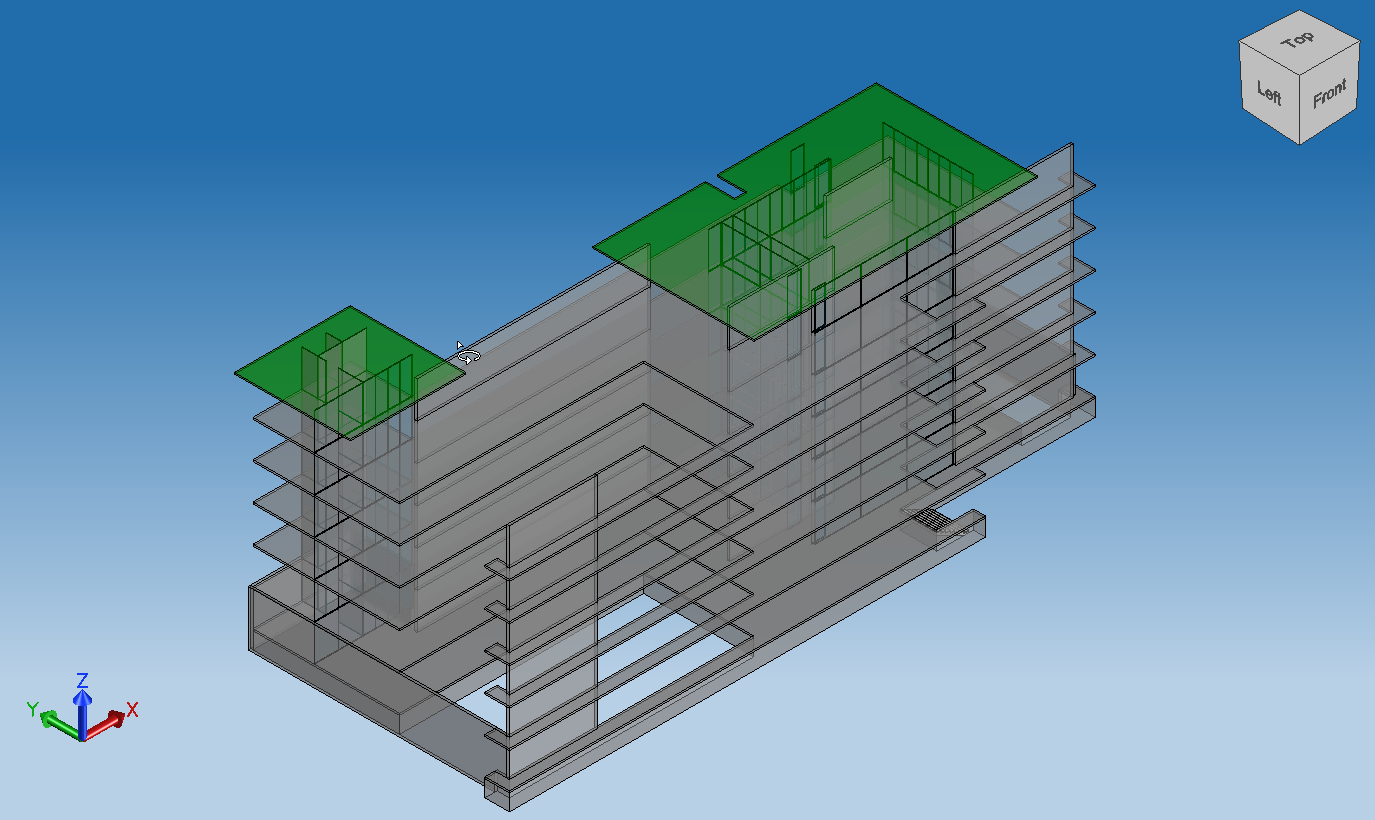 IFC Model storeys