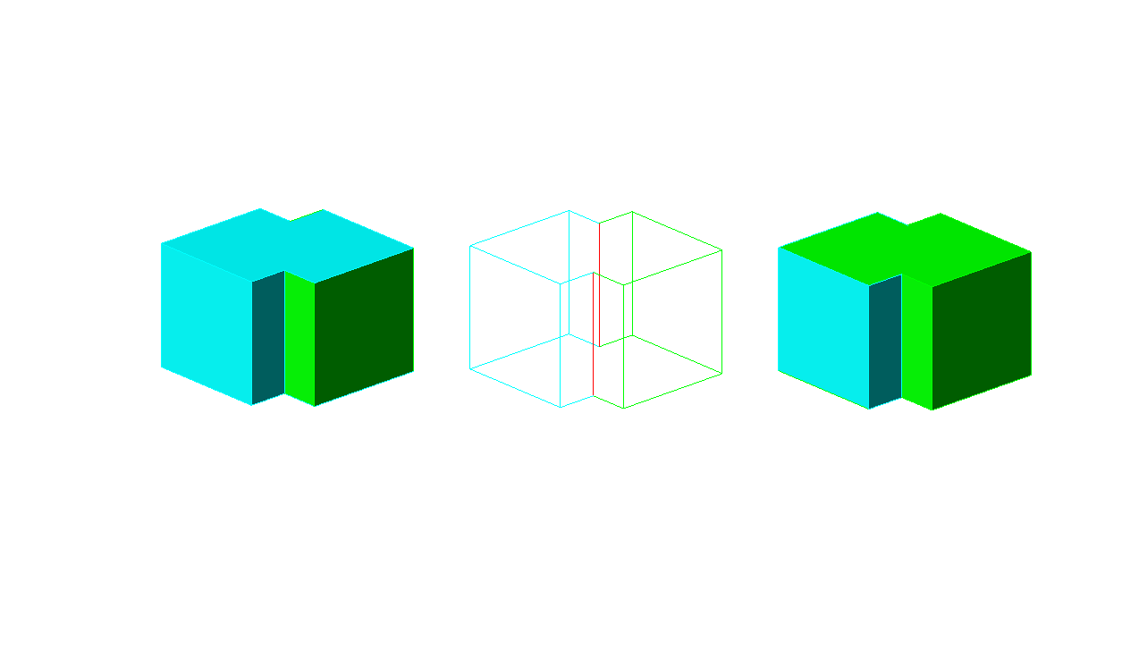 ODA Facet Modeler Union operation