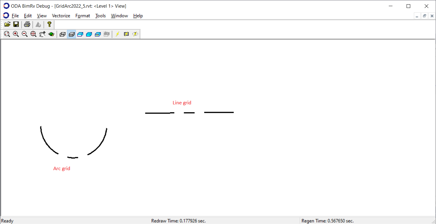 BimRv grid example 1