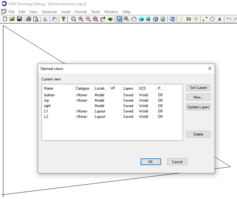 A named view is a custom view that provides a point of viewing a particular part of the drawing