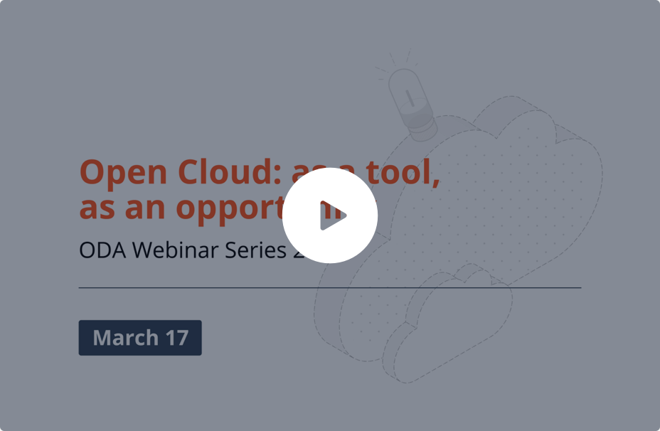 Open Cloud Webinar video
